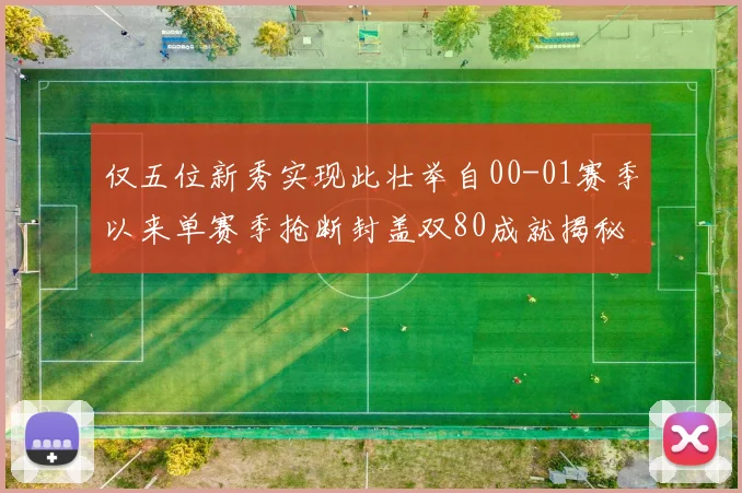 仅五位新秀实现此壮举自00-01赛季以来单赛季抢断封盖双80成就揭秘